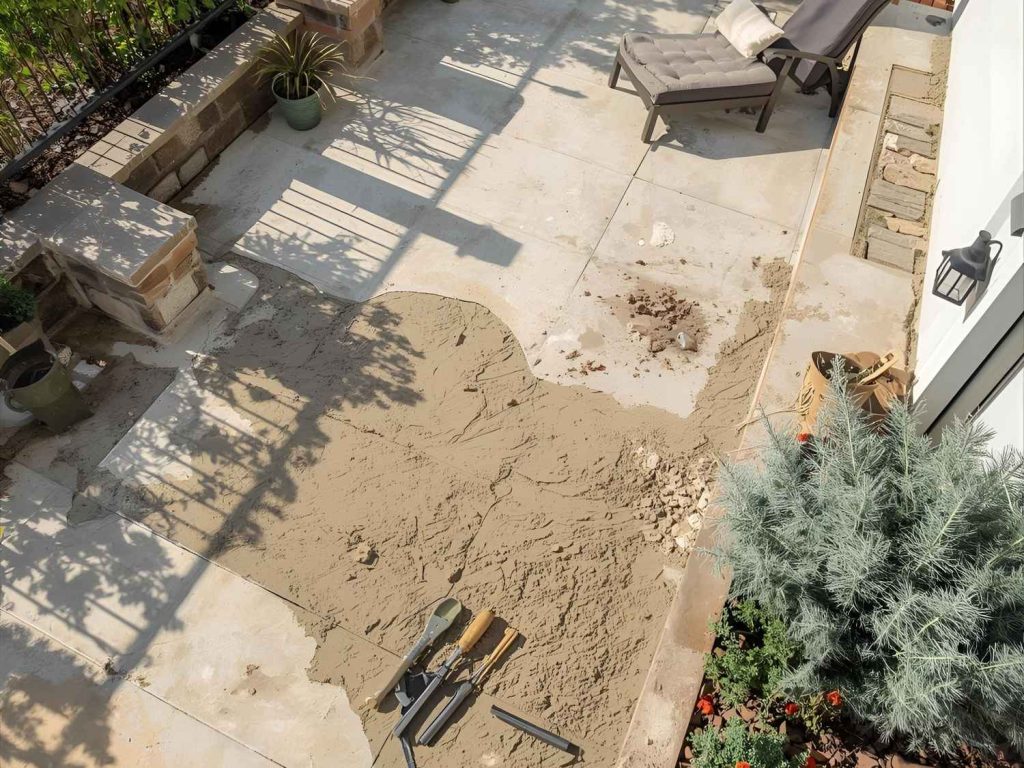 Sleek finished cement flooring in modern kitchen, highlighting style – finished cement flooring Houston