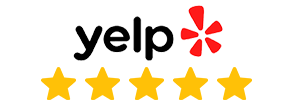 Five star Yelp reviews for cement polishing flooring Austin services showing high customer satisfaction for projects.
