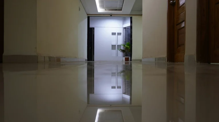 How to Maintain a Polished Concrete Floor & Fill Holes in Polished Concrete