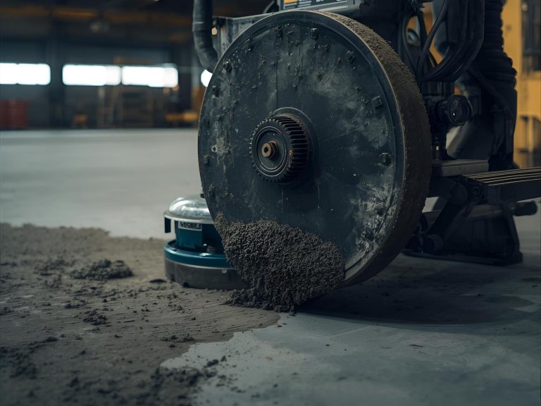 Polished cement floor in modern home, showcasing durability and style – cement polishing floors Houston